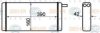 VW 251265303C Heat Exchanger, interior heating